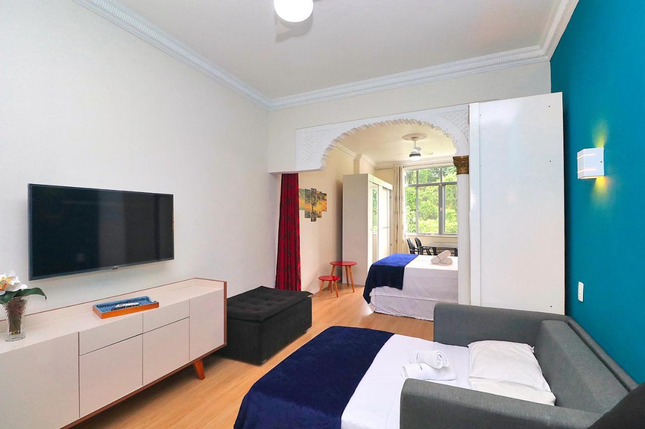 Fantastico 1 Quarto E Sala Em Copacabana Com Vista Para Natureza Apartment Rio de Janeiro Exterior photo